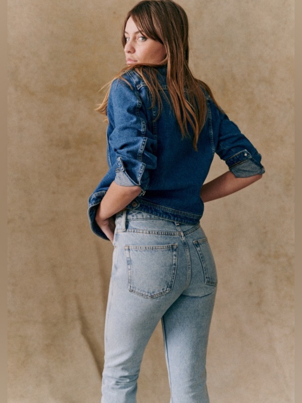 SEZANE Brut Sexy Bleach Jeans